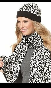 Michael Kors Beanie And Scarf